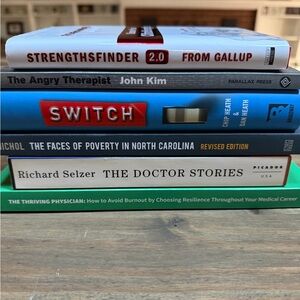 Book Collection with Various Titles